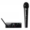 Conjunto de microfone sem fios AKG WMS40 ISM 3 frequência UHF, opções portáteis de lapela/mão