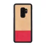 Capa para smartphone man and wood Galaxy S9 Plus miss match preto — capa de proteção para Samsung Galaxy S9+