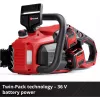 Motosserra sem fio EINHELL GP-LC 36/40 Li BL-Solo 36V (2x18V) vermelho/preto — sem bateria e carregador
