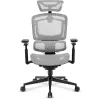 Cadeira de escritório Sharkoon OfficePal C50M — assento acolchoado, encosto em rede, preta, encosto 49 × 63 cm, largura do assento 50 cm