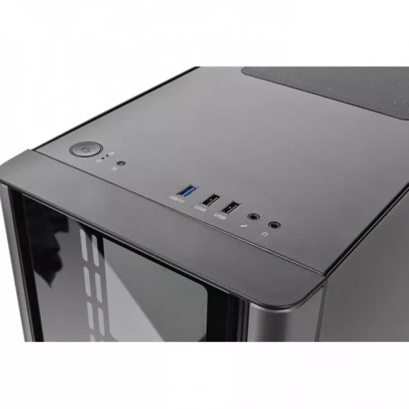 Caixa para PC Thermaltake V150 TG Micro Tower preto