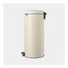 Balde do lixo redondo bege Brabantia NewIcon 30 L
