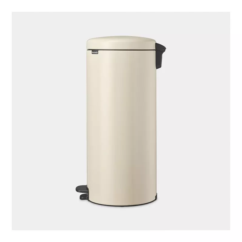 Balde do lixo redondo bege Brabantia NewIcon 30 L