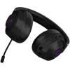 Lorgar Noah 702 (LRG-GHS702) auscultadores gaming sem fios, Bluetooth 5.3, recetor USB, AUX de 3,5 mm, drivers de 40 mm, 1000 mAh, RGB, pretos