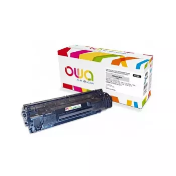 Toner OWA Armor compatível com HP LJ P1002 CE285A 1600st 1500 páginas preto