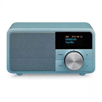 Rádio portátil Sangean DDR-7 Norse Blue com Bluetooth, receção FM/AM