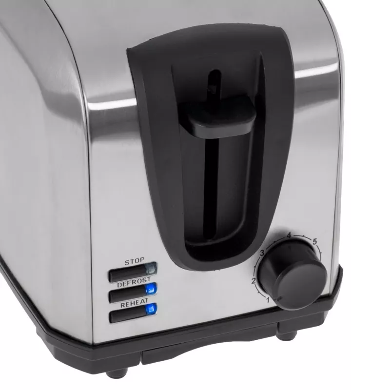 Torradeira Adler AD 3222 2 fatias 1000 W prateada