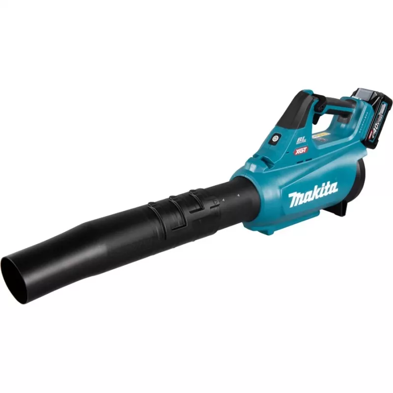 Makita UB001GM101 XGT soprador de folhas a bateria, 40 V, bateria de 4,0 Ah