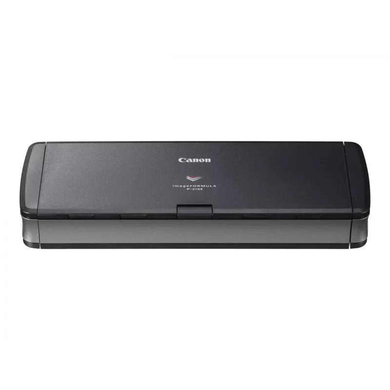 Digitalizador de documentos portátil duplex Canon imageFORMULA P-215II, 216 x 1000 mm, 600 x 600 DPI, 24 bits, digitalizador de folhas soltas, preto, cinzento, CMOS CIS