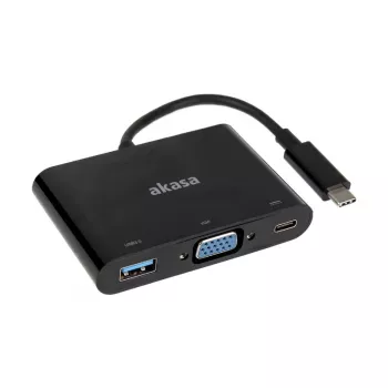 Adaptador Type-C para VGA Akasa AK-CBCA02-15BK