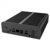 Caixa de computador Akasa Newton RC caixa compacta sem ventoinha para ASUS NUC 14 Pro, Mini ITX, preto