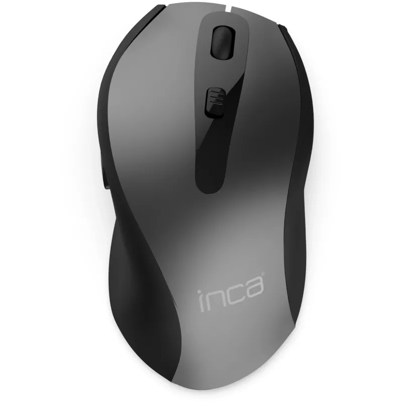 Cian Technology GmbH rato INCA IWM-505 ergonómico sem fios 1600 DPI laser preto retail - rato - 1.600 dpi