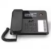 Telefone analógico Gigaset DESK 600 com identificação de chamadas preto
