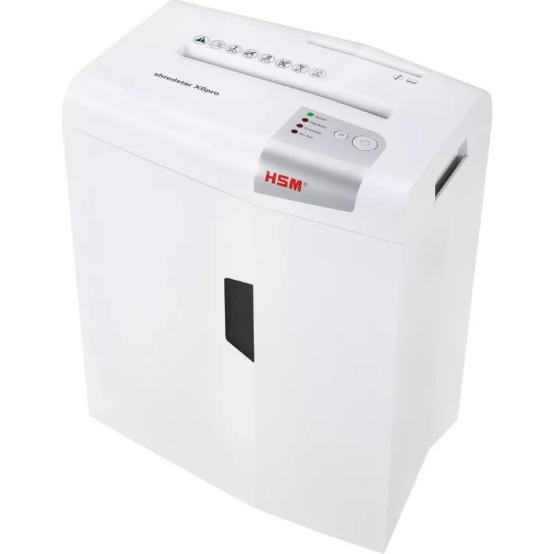 Destruidora de documentos HSM shredstar X6pro, 2 x 15 mm + mecanismo de corte de CD separado