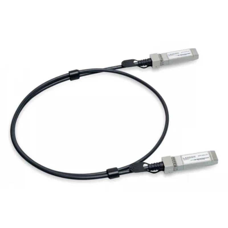 Cabo de cobre de ligação direta SFP-DAC10-1m, Lancom Systems, SFP para SFP, 1 m, duplex integral