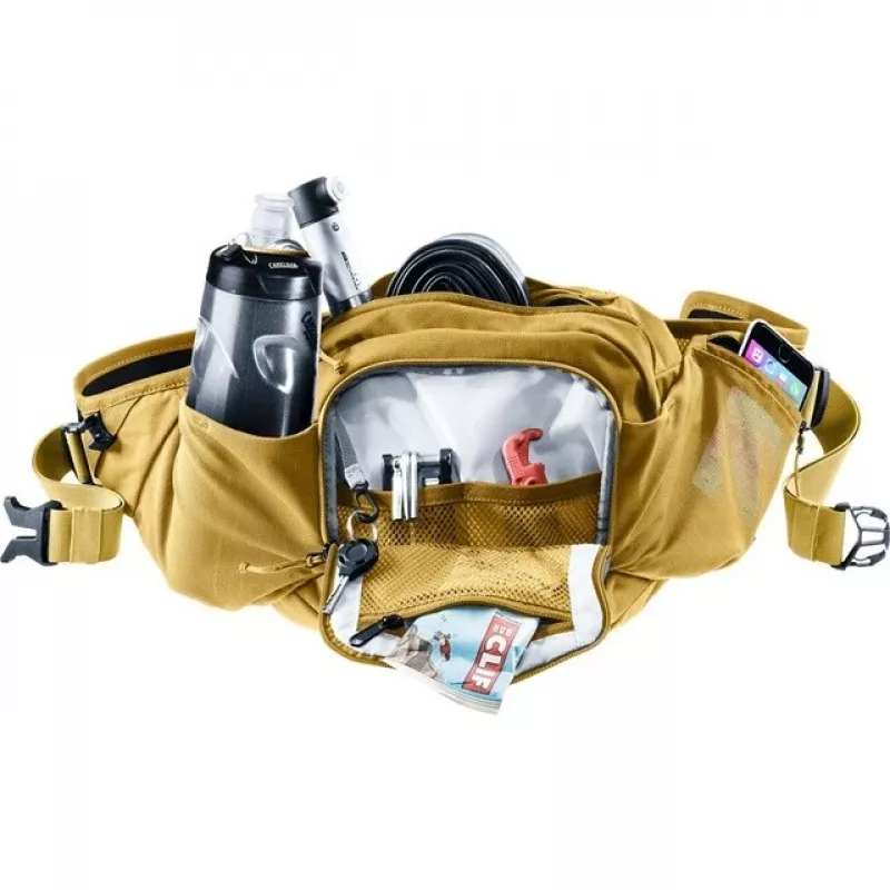 Bolsa de cintura DEUTER Pulse Pro 5L Areia – bolsa de cintura leve e compacta, 5 litros