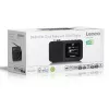 Lenco CR-625BK rádio-despertador DAB+/FM com Bluetooth e carregamento sem fios, preto