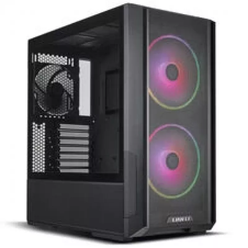 Conjunto de caixa de PC Lian Li LANCOOL 216 + HYDROSHIFT II LCD-C 360TL AiO - preto