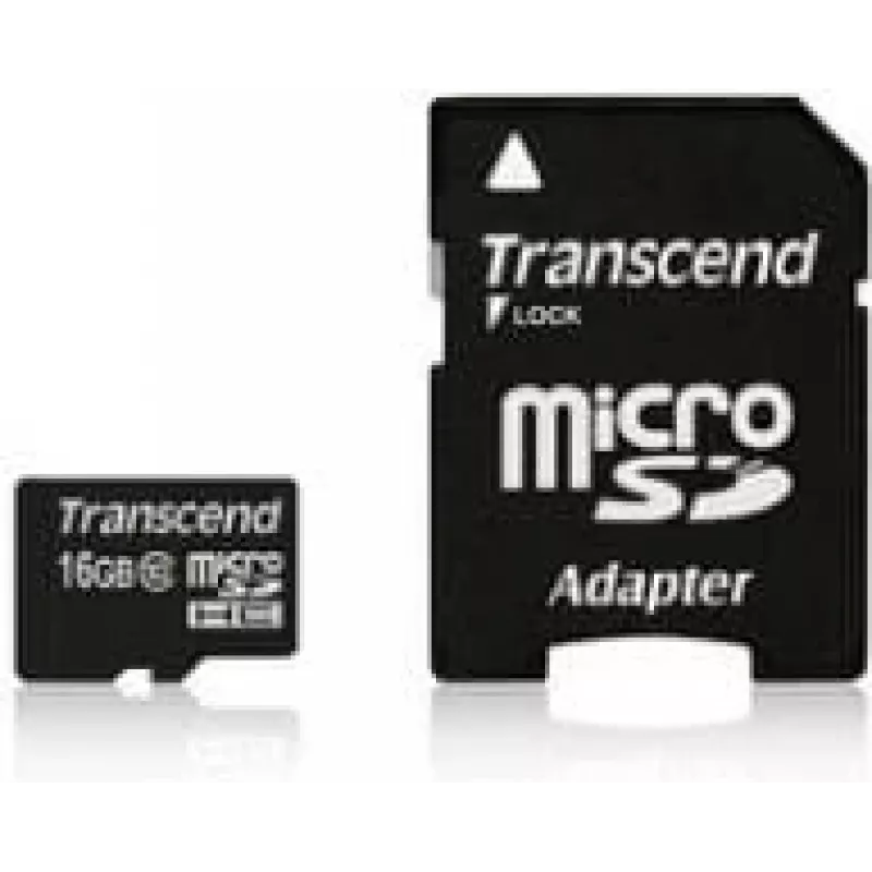 Memória flash Transcend 16 GB MicroSDHC UHS-I TS16GUSDU1