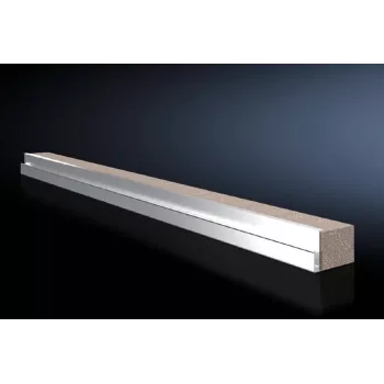 Calha para cabos Rittal VX 8618.803, caixa de alumínio, cinzento, largura 1200 mm, pack de 4