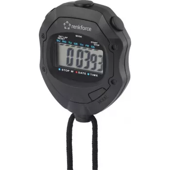 Cronómetro digital Renkforce RF-SW-110 preto (RF-4612982)