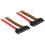 Cabo SATA DeLOCK 83802 0,1 m multicolor