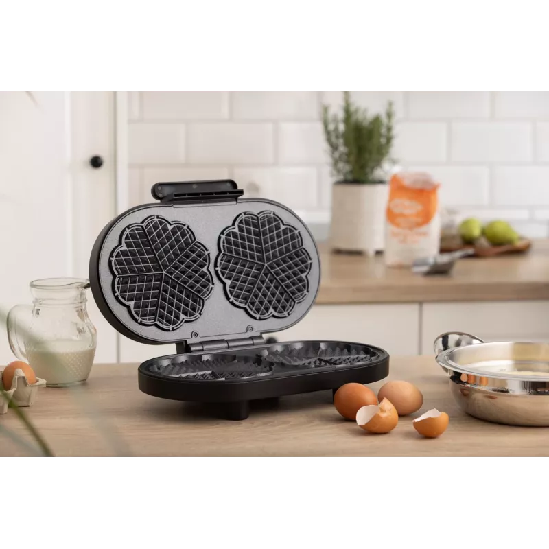 Máquina de waffles GORENJE WM1200B preta, 1200 W