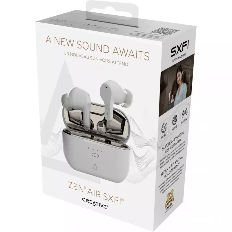 Auscultadores ZEN AIR SXFI D-GY
