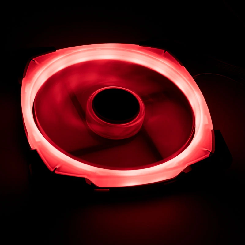 Ventoinha para caixa SILVERSTONE SST-FW142-RGB 140mm 1500U/min – LED RGB, compatível com PWM