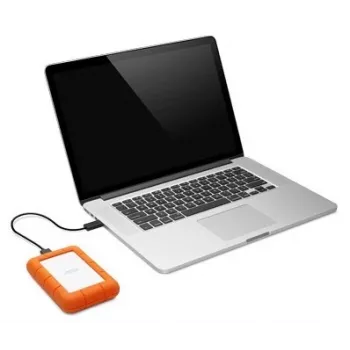 Disco externo LaCie Rugged Mini 4 TB 5400 rpm Micro-USB B 3.2 Gen 1 (3.1 Gen 1) laranja