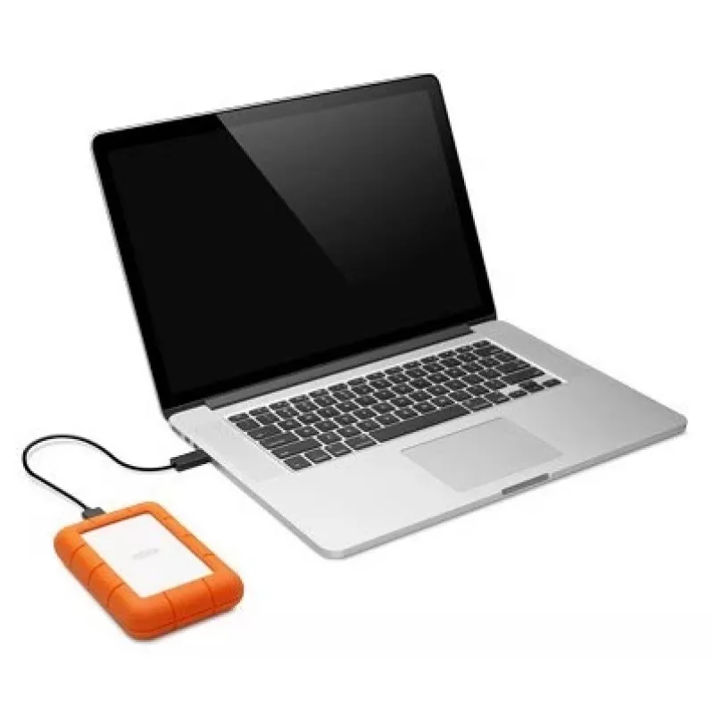 Disco externo LaCie Rugged Mini 4 TB 5400 rpm Micro-USB B 3.2 Gen 1 (3.1 Gen 1) laranja