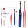 Escova de dentes sónica Oclean Flow Find Duo Set adultos azul rosa OCLEAN