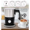 Espumador de leite automático Adler AD 4497 – aço inoxidável, 600W, 120 ml espuma / 300 ml aquecimento, quente e frio