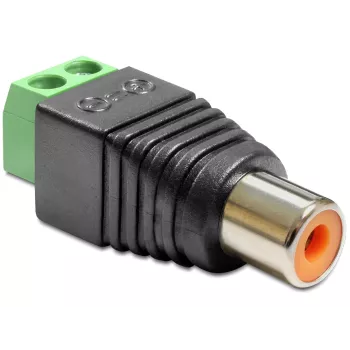 Adaptador de cabo RCA DeLOCK 65418