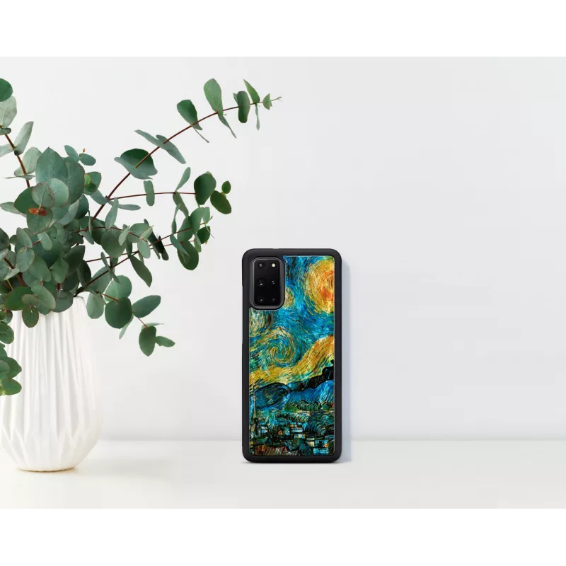 Capa de proteção iKins para Samsung Galaxy S20+ — noite estrelada preto
