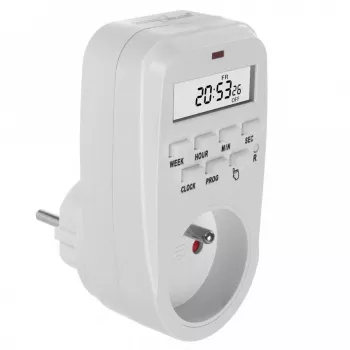 Temporizador digital GreenBlue GB362 — temporizador programável para aparelhos elétricos, modelo GB362