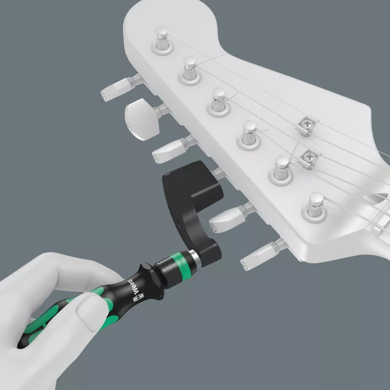 Conjunto de ferramentas para guitarra 9100 Kraftform kompakt, 27 peças (preto)