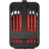 Wiha 43153 slimBit electric conjunto de pontas, TORX, 6 peças, vermelho