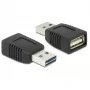 Adaptador USB DeLOCK EASY-USB preto 65965