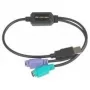 Adaptador Datalogic ADP-203 Wedge para USB – 0,5 m – 2x Mini-DIN 6 pinos – USB A – preto (90ACC1903)