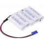 Panasonic eneloop Bateria 5 x AA (Mignon) NiMH, 6 V, 1900 mAh, conector Graupner (124268)