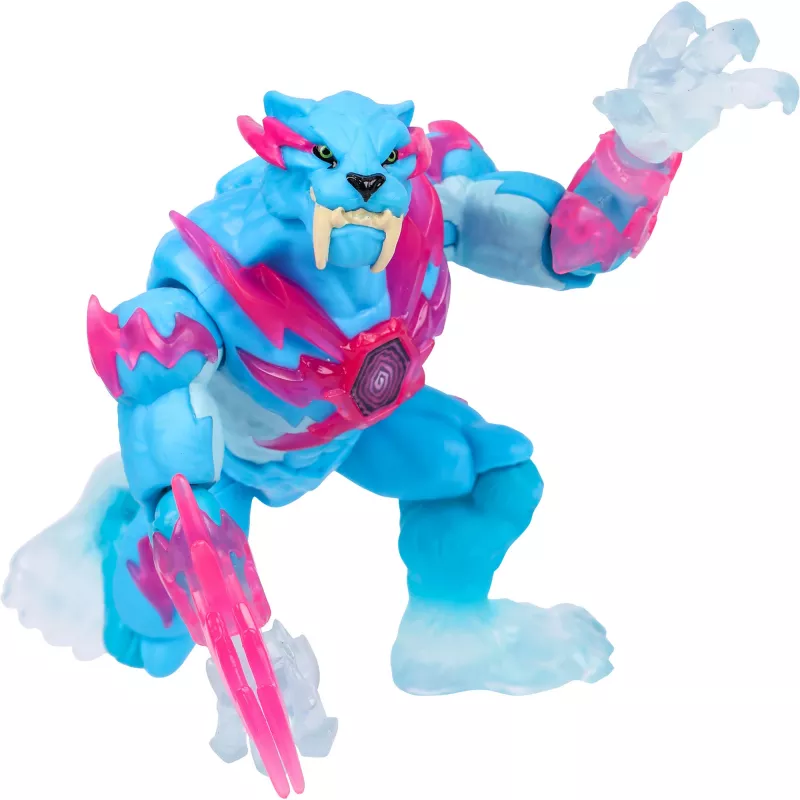 Figura de Brincar Usorteret Mr. Beast Lab Mutators Mutation Chamber Lightning Panther Figura de Coleção