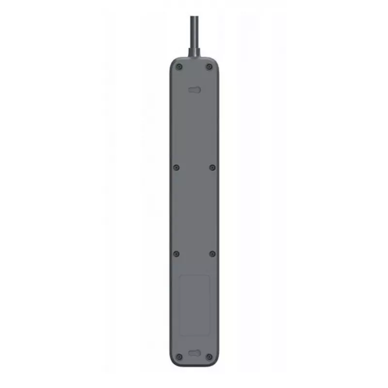 Régua de proteção contra sobretensões Power Line+ mobile ready 1,5 m (4 tomadas + 3x USB-A, 5V 2,4A)