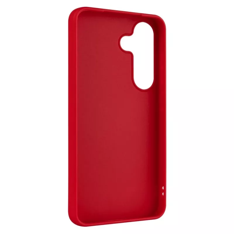 Fixed | Story | Tampa traseira | Samsung | Galaxy S25 | Borracha | Vermelho