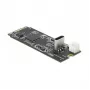 Conversor M.2 Key B+M macho para USB Type-C fêmea, DeLOCK, 63174
