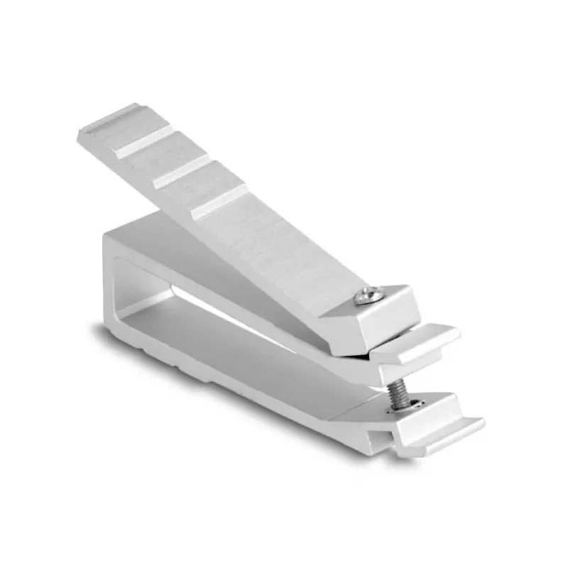 Alicate DeLOCK para porcas gaiola M4 M5 M6 alumínio prateado