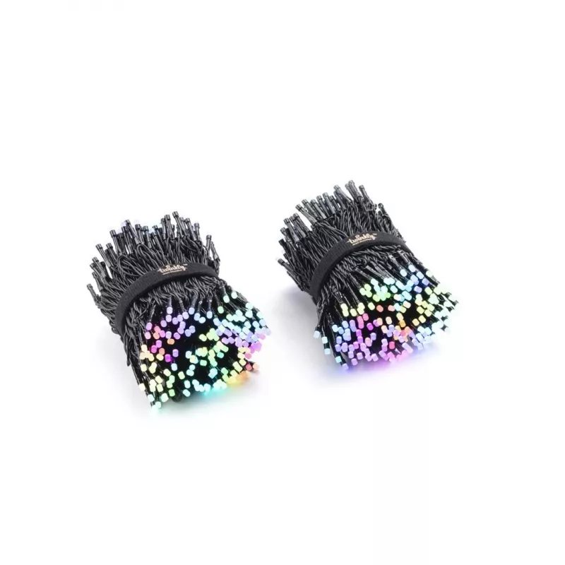 TWINKLY Strings 600 (TWS600STP-BEU) luzes inteligentes de árvore de Natal 600 LED RGB 48 m