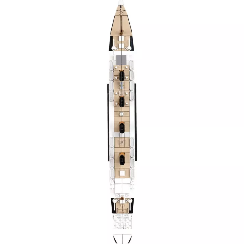Conjunto de construção Cobi R.M.S. Titanic Modelo 593 peças COBI-1680 — Blocos de montagem à escala