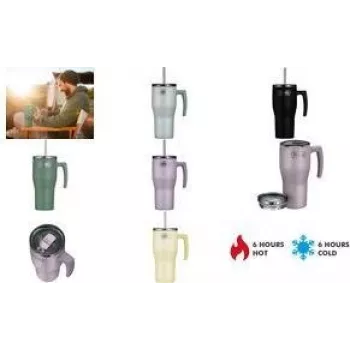 Copo térmico THERMOS REFRESHING SERIES baunilha, mate 850,0 ml (4140396085)