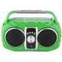 Rádio-despertador PRIME3 Prime3 APR71GR Neon — despertador com rádio FM e ecrã LED